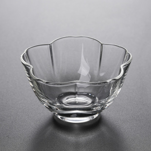 Japanese-style fair Cup heat-resistant glass transparent tea dispenser petal-shaped uniform Cup Tea Sea kung fu tea ceremony tea set accessories