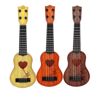 Ukulele children's guitar toy girl boy beginner mini guitar instrument can play music simulation