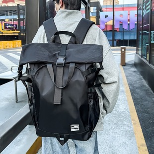 Men's Large Capacity Backpack Functional Style Tooling Mountaineering Bag Outdoor Basketball Bag Short Distance Travel Waterproof Backpack for Women