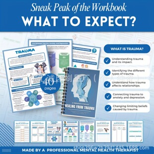 Trauma Workbook Set, Trauma Healing, Child Trauma, Post Traumatic Stress Disorder, Relaxation Work