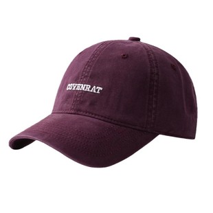 2025 New Letter Embroidered Baseball Cap Men's and Women's Wide Brim Big Face Show Face Small Soft Top Duck Tongue Hat Couple