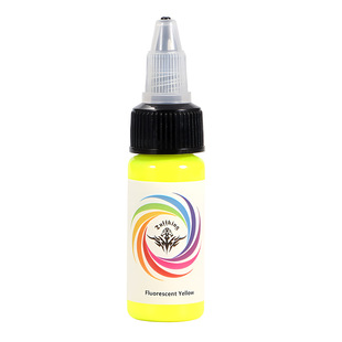 Tuffking Трансграничные 8 Цвета 15ml Флуоресцентный краситель 5ml Татуировки Чернила Радуга УФ-чернила Татуировки Расходные материалы