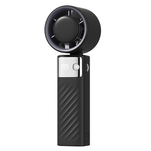 2025 Cross-border New Violence Ice Refrigeration Fan Handheld Portable Charging Turbine Outdoor High Speed Small Fan
