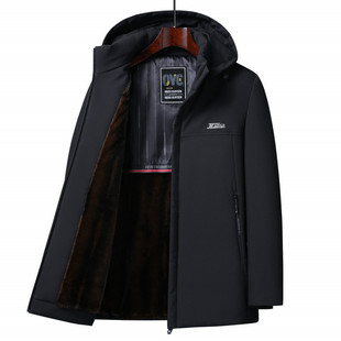 2024 autumn and winter new winter all-match thick warm fashion trend foreign-style comfortable simple cotton-padded clothes number 1020