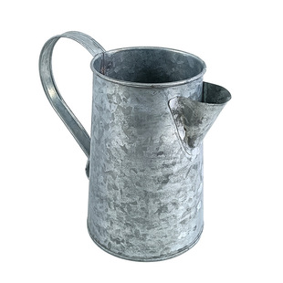 Imitation flower pot factory wholesale retro old wrought iron home balcony fleshy plant tin flower barrel decoration