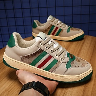 New Edition Old Dirty Shoes Men's and Women's 2024 Internet Popular Old Flower Small Dirty Shoes Summer All-match Casual Skate Shoes Trend