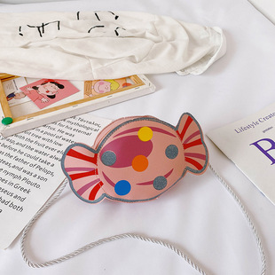 Korean candy small bag 2022 new children's coin purse cute western style girl princess shoulder messenger bag fashion
