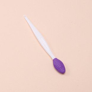 Silicone nose washing brush long handle multi-effect beauty tool blackhead brush pore cleaning artifact face dead angle cleaning brush