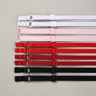 Color polyester 1.0CM light underwear shoulder strap elastic strap adjustment strap bra strap accessories factory direct sales