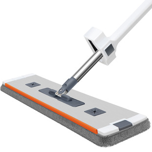 Hand-free Mop Aluminum Alloy Panel Mop Lazy Mop Mop Mopping Artifact Rotating Pallet