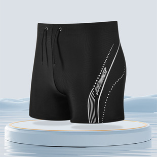Swimming Trunks Men's Quick-drying Breathable Flat-angle Hot Spring Pants plus size Loose Swimwear Fashion Quick-drying Men's Swimming Trunks Equipment
