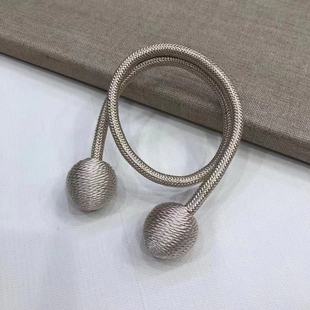Simple Hundred Towers Twister Curtain Strap No Punching Creative DTY Curtain Buckle No Installation Curtain Accessories