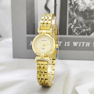 Small Gold Watch Antique Watch TikTok Explosions Mid-High End Women's Watch Outdoor Small Quartz Watch All-Match Women's Watch