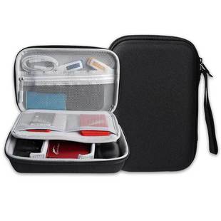 Cross-border digital accessories storage bag multi-layer waterproof Oxford cloth charging treasure headset travel storage bag manufacturers wholesale