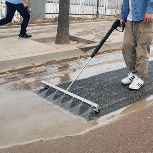 Wholesale cleaning machine high pressure water gun 1 meter 7 hole road cleaner municipal sanitation ground washer 65cm water broom