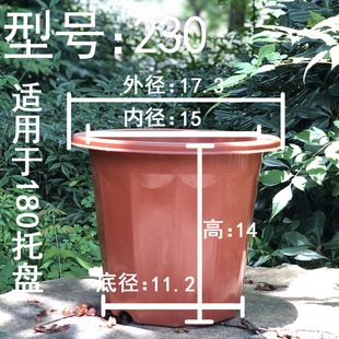Plastic flowerpot factory direct thick durable flower seedling household planting E-shaped corner pot factory hot
