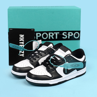 Dragon Head Three Prince Black and White Panda Men's Shoes Year of the Dragon Limited Nai Yu Guan Putian Female Ao Bing dunk Sports Shoes