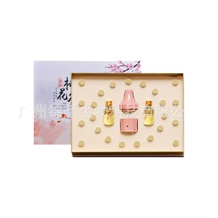 Beauty salon special facial peach blossom maintenance moxibustion moxa column essential oil skin care facial moxibustion box manufacturers