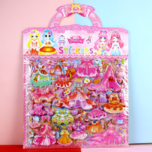 Large Strawberry Bear Kolomi Merlot Frozen Princess Sticker Dinosaur Bubble Stereo Ultraman Sticker