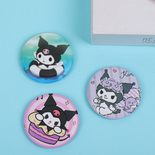 Sanrio Culomi Cartoon Brooch Ins High Color Value Student Schoolbag Decoration 58mm Badge Accessories Gift