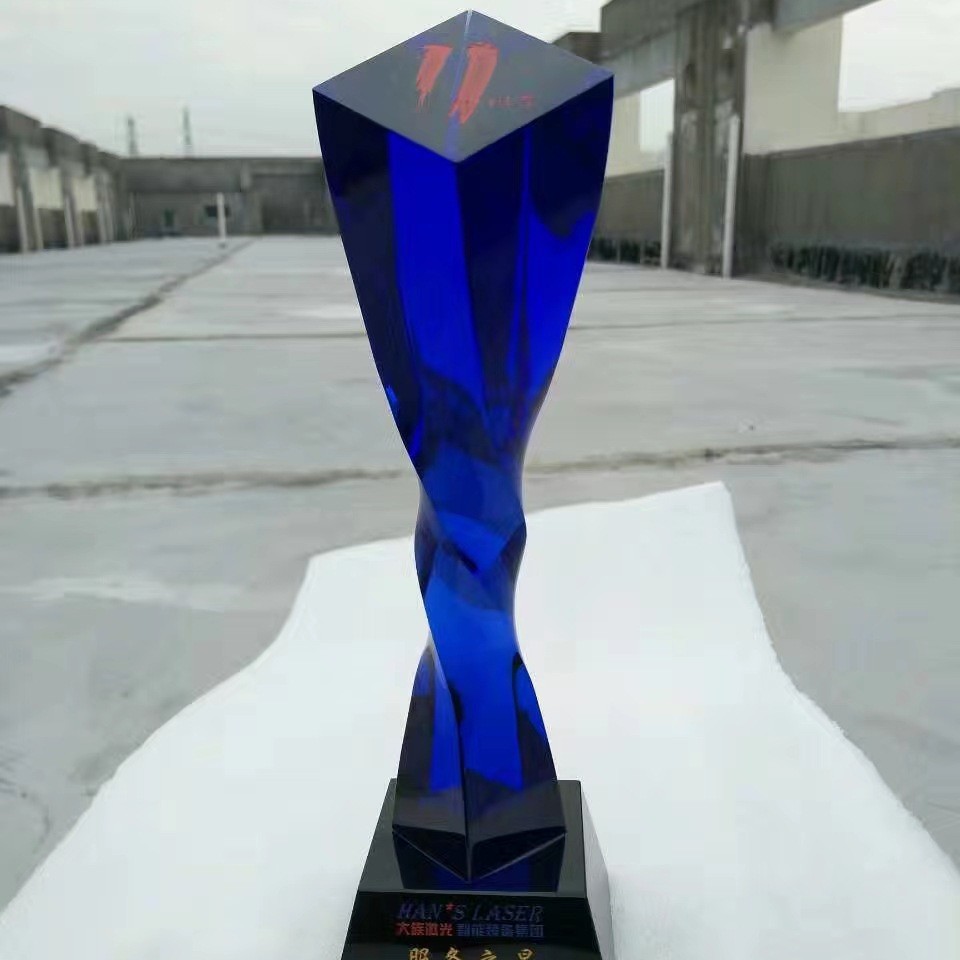 Professional Wholesale Crystal Trophy Resin Colorful Medal Brand Authorization Solid Wood Metal Color Printing UV Carved Five-Pointed Star