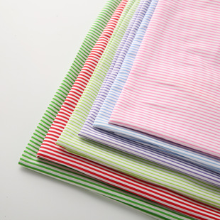 Pinstripe fashion polyester fabric luggage canvas bag storage bag picnic mat shirt printed polyester fabric manufacturers