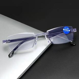 Новый стиль Smart Zoom без рамки для вырезания очков для чтения