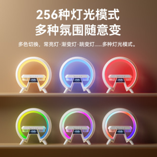 Cross-border explosions G Bluetooth speaker night light multi-function wireless charger smart atmosphere night light creative gifts