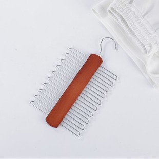 Wooden Clothes Hanger Vest Sling Underwear Hook Dormitory Multifunctional Clothes Hanger Storage Clothes Rack Wholesale