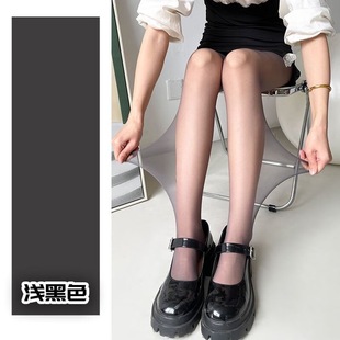 Beauty skin socks women summer ultra-thin 0D stockings wholesale velvet UV sunscreen bottoming pantyhose naked feeling seamless pineapple socks