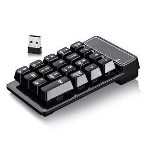 Wireless 2.4g Mini Numeric Keyboard Computer Mechanical Keys Bank Financial Accounting Password Input Keypad