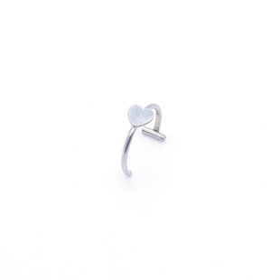 Wholesale European and American Multi-picture Press Stainless Steel Non-hole Fake Lip Ring Nose Nail Lip Nail Earrings Piercing Jewelry Source Factory