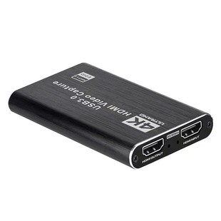 USB3.0 HD capture card HDMI video capture card 4K microphone audio PS4/NS live streaming OBS recording