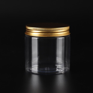 200ml transparent plastic cap plastic bottle honey bottle plastic PET transparent big mouth bottle manufacturers spot supply