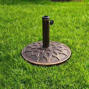 Outdoor sunshade base center column Roman banana water injection sand injection water seat sun umbrella fixed base reinforced water pier