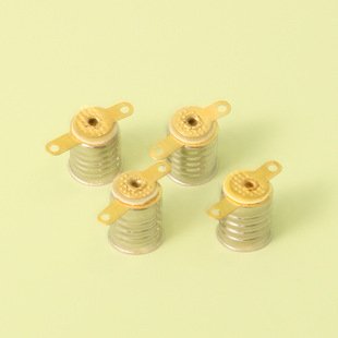 220V E10 Copper Nickel Plated Foot Shrapnel Lamp Base Jacket high quality Environmental Protection Lamp Cap Screw Indicator Base