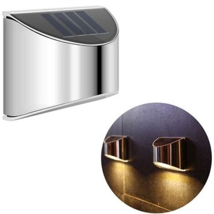 2led 4led stainless steel solar wall light stainless steel solar fence light step light garden light