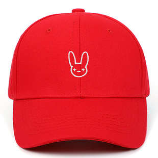 Трансграничная бейсболка с вышивкой Bad Rabbit, вышивка, шестицветная дополнительная поддержка поколения волос