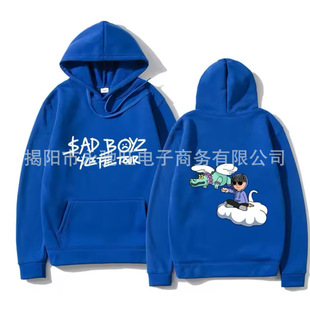 Fashion letter printing 2024 cross-border factory direct new hoodie sweater loose casual pullover sweater
