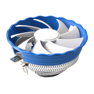 Desktop computer cpu radiator cooling air Star fan temperature control mute 4 copper tube multi-platform RGB fan