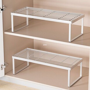 Layered Rack Kitchen Storage Rack Table Top Cabinet Multi-layer Partition Layered Bowl Rack for Storage of Seasoning Tabletop Pot Rack