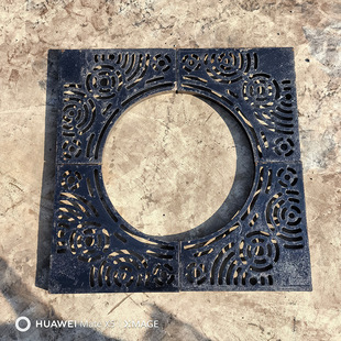 Factory spot load-bearing anti-settlement manhole cover leakage round well ductile iron round manhole cover urban sewage manhole cover