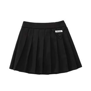 Girl's Skirt Pleated Skirt Spring and Autumn 2023 New Children's College Style JK Skirt All-match Summer Girl's Skirt