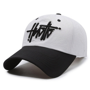 Japanese Style Street Tooling Quick-Dry Three-Dimensional Letter Embroidered Cap for Women American Style Casual Soft Top Fashional Brand Baseball Cap for Men