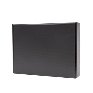 Black flying machine box in stock carton packing box wholesale Yiwu jewelry coat and hat box special hard corrugated express box
