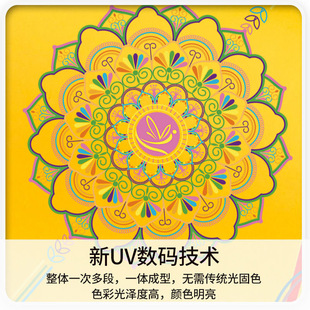 Spot Rainbow Yoga Mat PU natural rubber non-slip sports fitness mat posture line thickened local tyrants mat wholesale