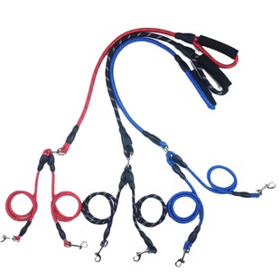 Dog Leash One to Two Manufacturers Customized Dog Leash Dog Walking Leash Amazon Hot Cross-Border Wholesale