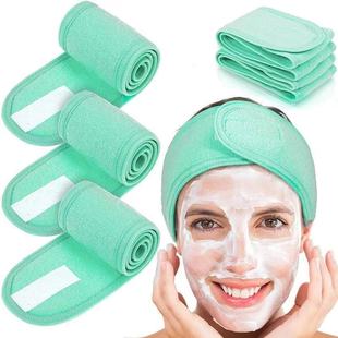 European and American Women's Moon Scarf Velcro Sports Yoga Hair Band Wash Face Makeup Double-Layer Headband Beauty Hair Band