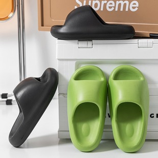 A generation of hair sandals women's summer excrement feeling lovers indoor home drag thick bottom non-slip outer wear sandals wholesale