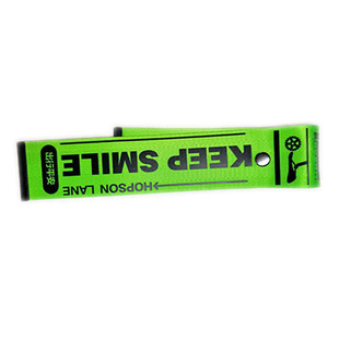 Customized Bicycle Streamer Pendant Decoration Competition Cycling Outdoor Ribbon Reflective Belt Cushion Luggage Bag Tag